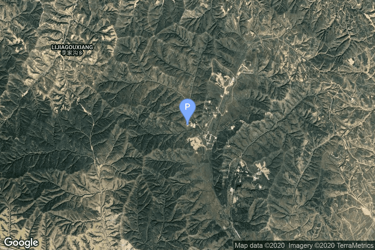Map of Taiyuan Satellite Launch Center, People's Republic of China showing Launch Complex 16