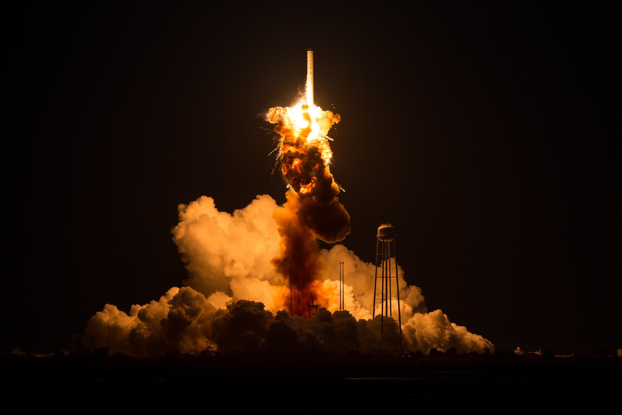 Antares 130 | Cygnus CRS Orb-3 (S.S. Deke Slayton)